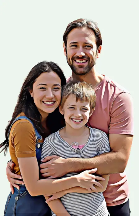 Criar retratos impossíveis, como pessoas em locais diferentes na mesma imagem.